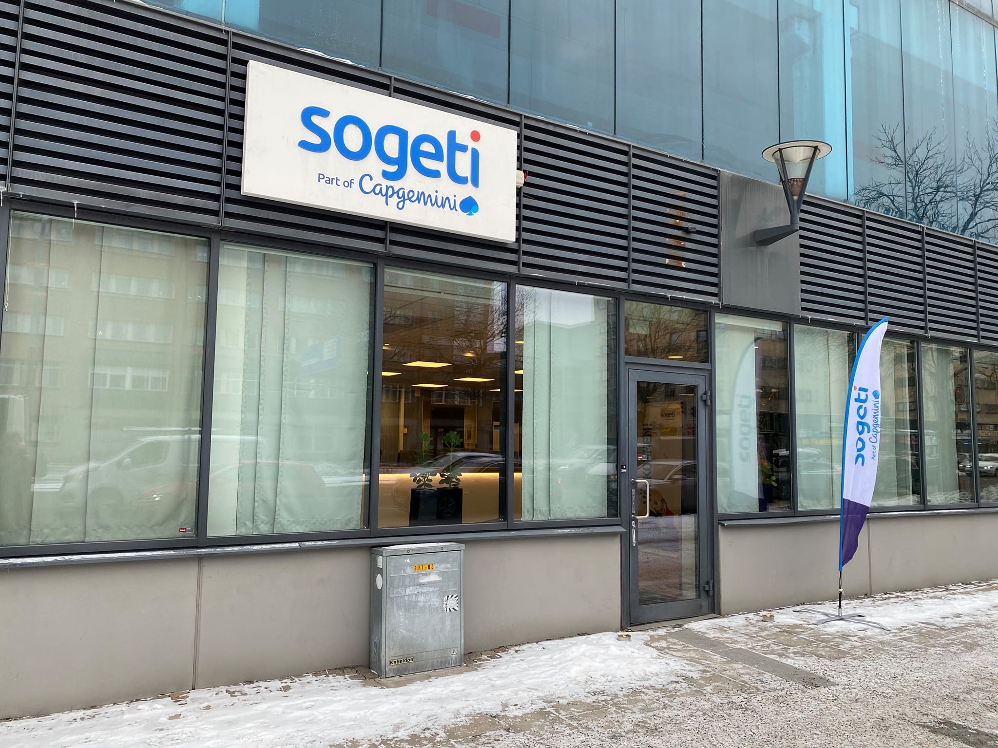 Sogetis kontor i Örebro, del av globalt projekt för digital CV-plattform.