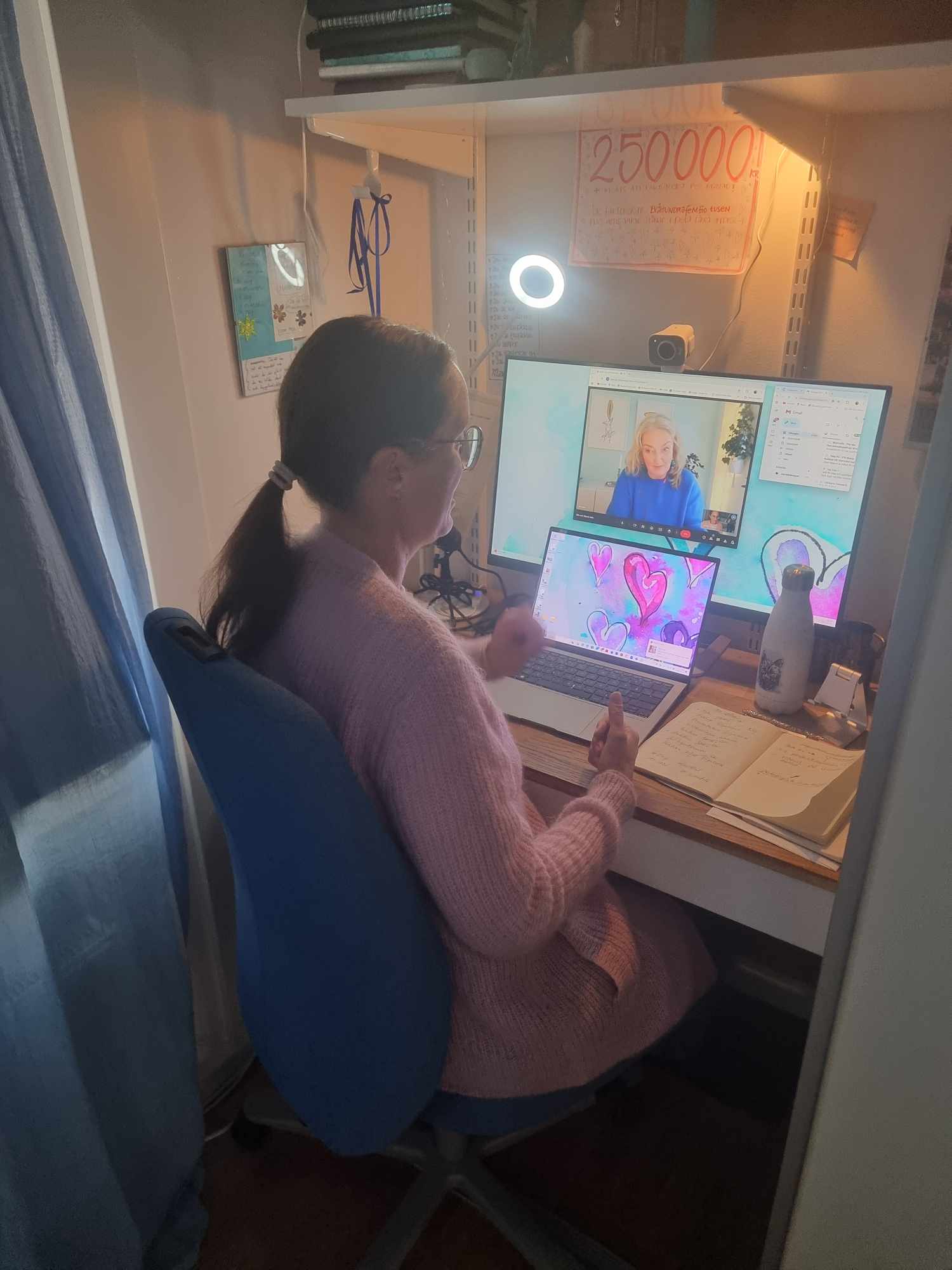 maria helgars strategisk projektledare med kund