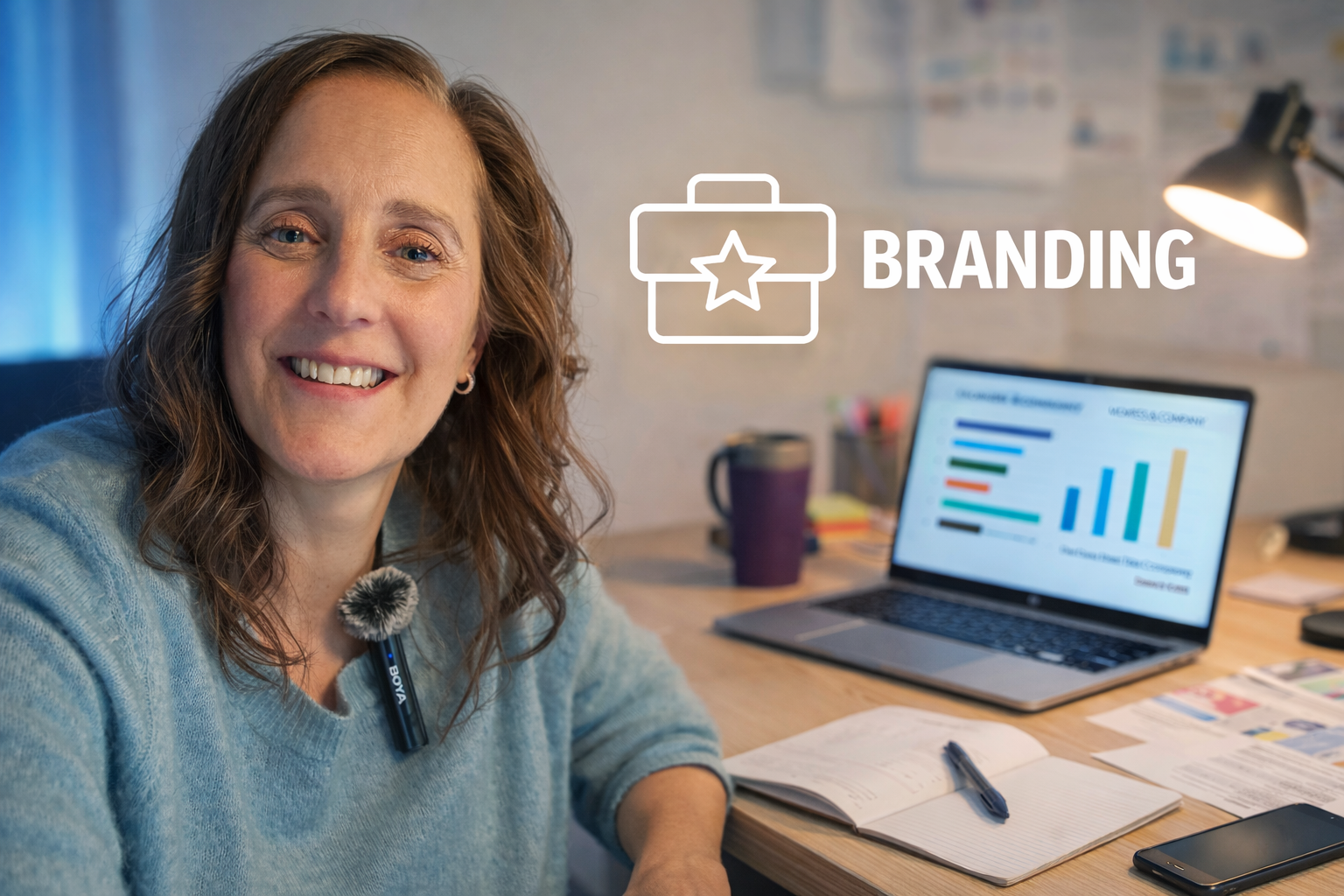 Maria Helgars arbetar med branding och ai