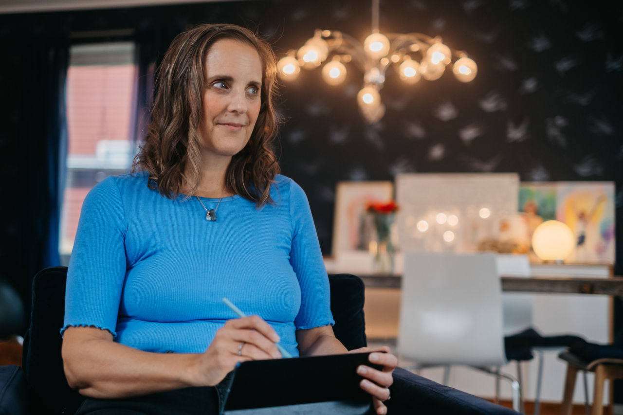 maria helgars strategisk projektledare med kund