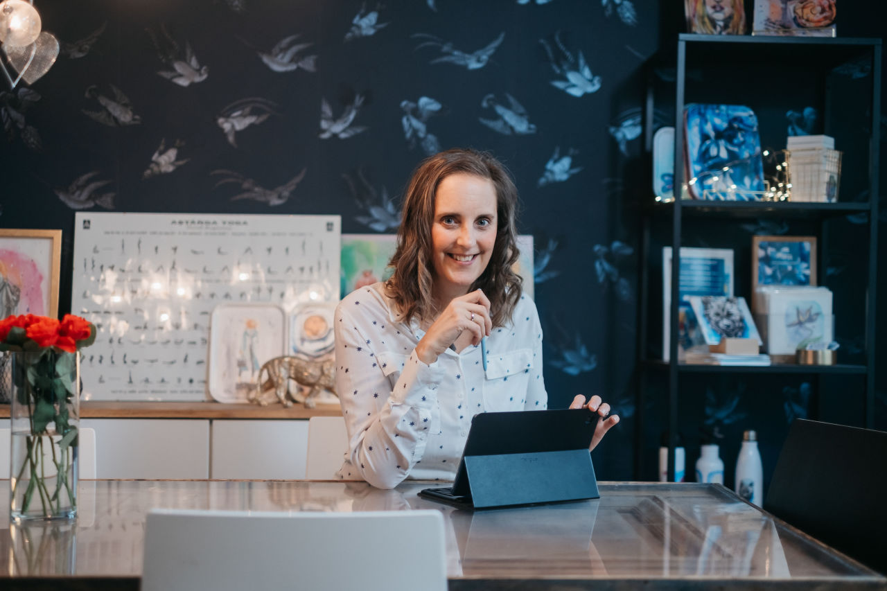 maria helgars strategisk projektledare med kund