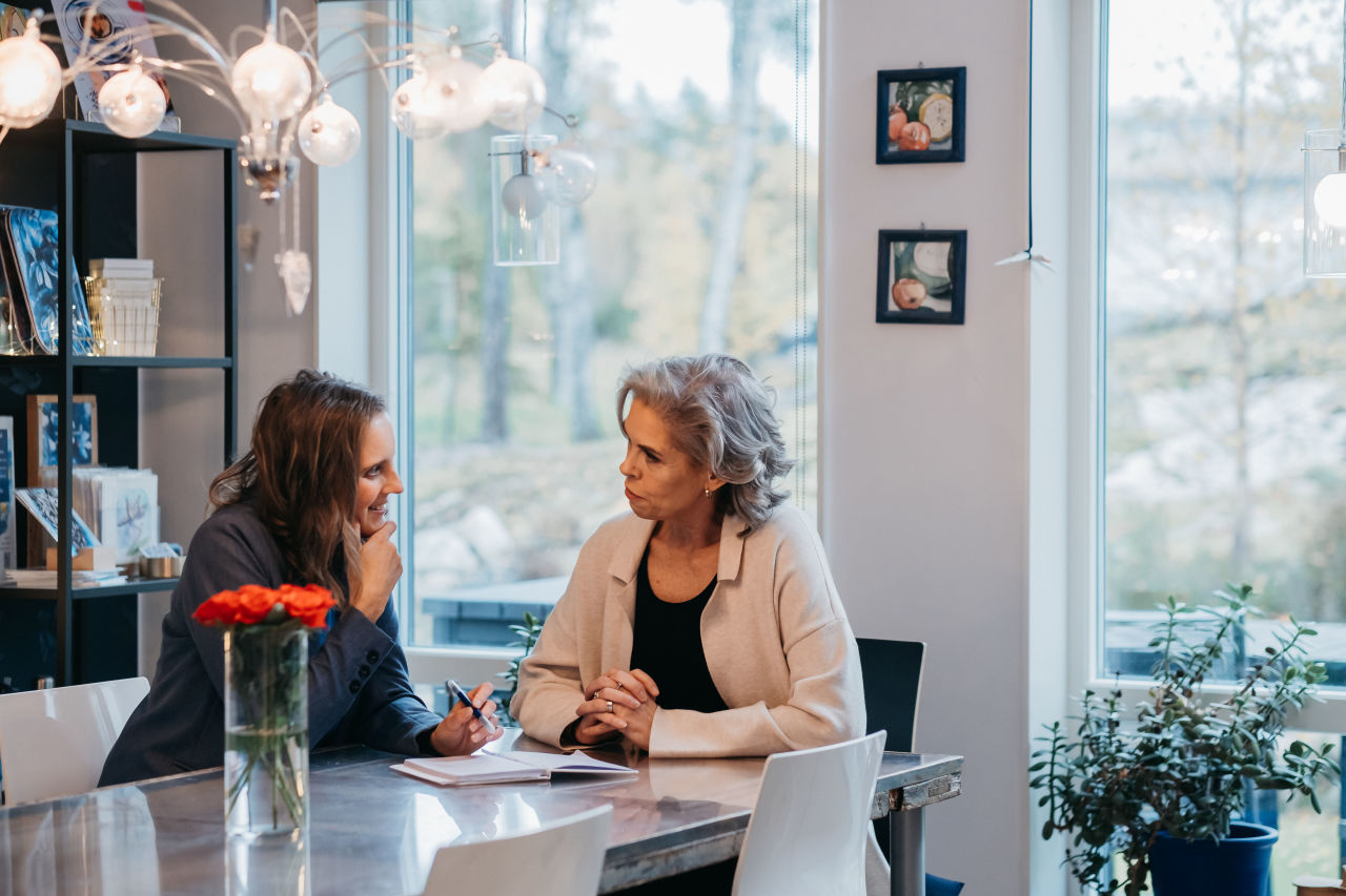 maria helgars strategisk projektledare med kund